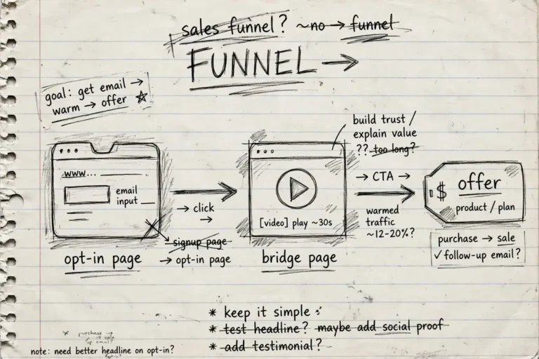 Affiliate Marketing Tutorial for Beginners: The Two-Page System, Step by Step
